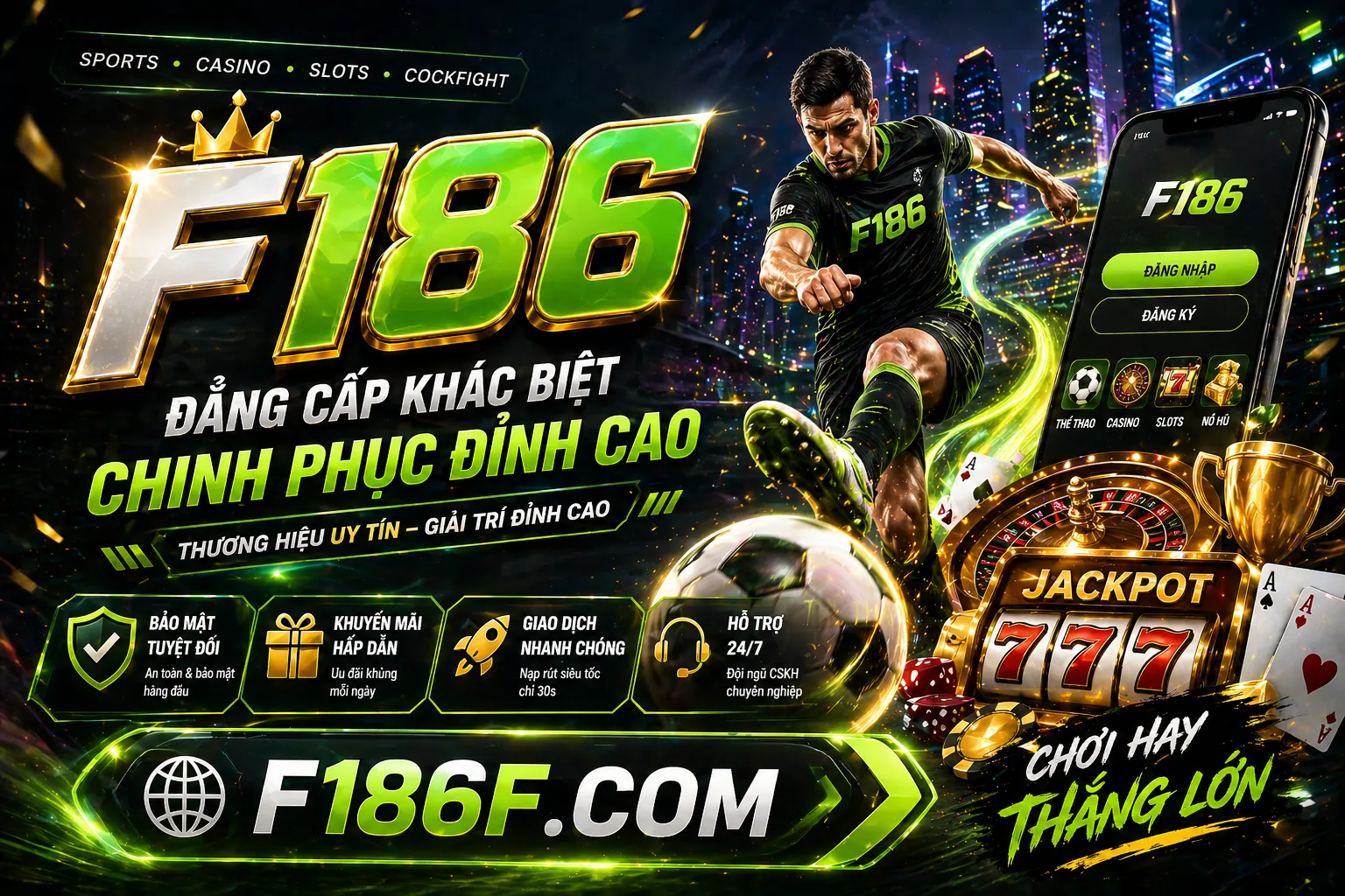 Banner quảng cáo ưu đãi thể thao độc quyền của 23win01 code